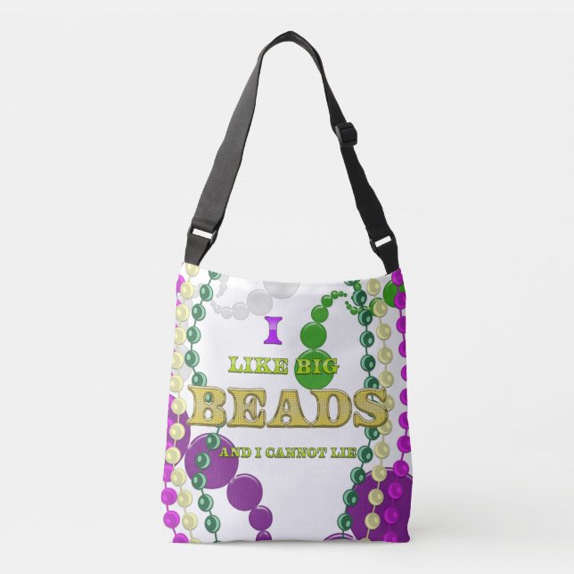 Bolsa Ajustável miçangas grandes (Frente)