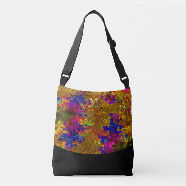 BOLSA AJUSTÁVEL MINGLE VERMELHO MONOGRAMA (Frente)