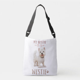 Bolsa Ajustável Minha Bestie É Meu Westie