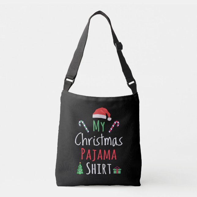 Bolsa Ajustável Minha Camisa de Natal do Pajama (Frente)