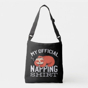 Bolsa Ajustável Minha camisa oficial de dormir - Preguiçoso Sloth