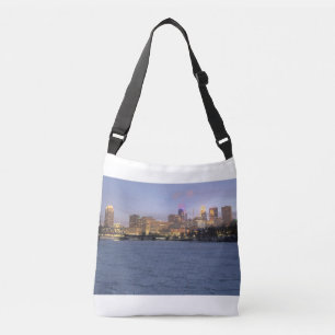 Bolsa Ajustável minneapolis skyline e rio mississippi congelado