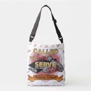 Bolsa Ajustável Missionário Personalizado Chamado para Amar Ensino