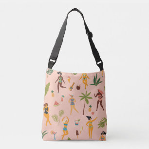 Bolsa Ajustável Moças de maiô: Dança tropical de vinheta