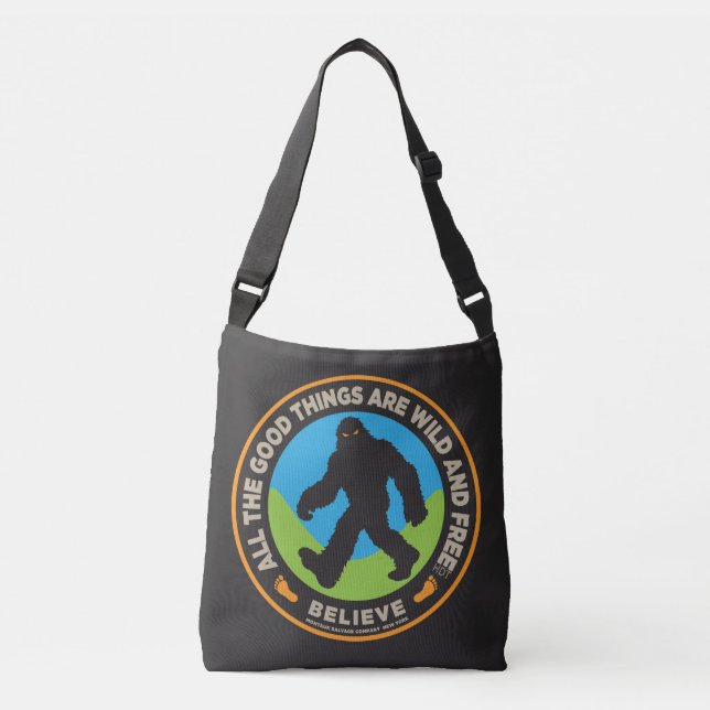 Bolsa Ajustável Mochila com cordão Bigfoot. (Frente)