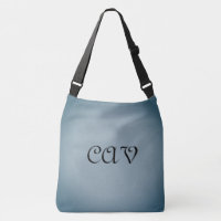 Mochila com texto desenhado