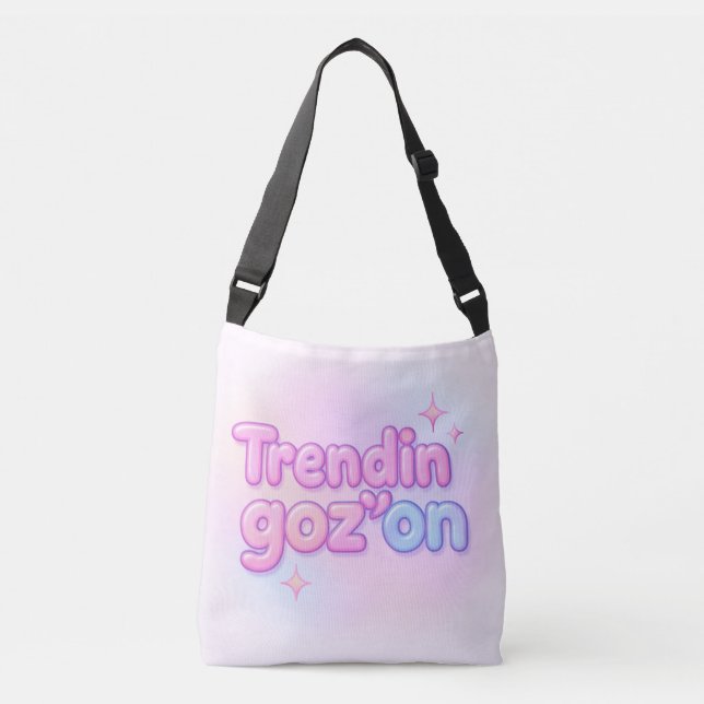 Bolsa Ajustável Moda Goz’on Pastel Tie Dye  (Frente)