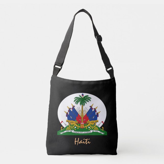 Bolsa Ajustável Moda Haitiana Flag & Haiti, compro/esportes (Frente)