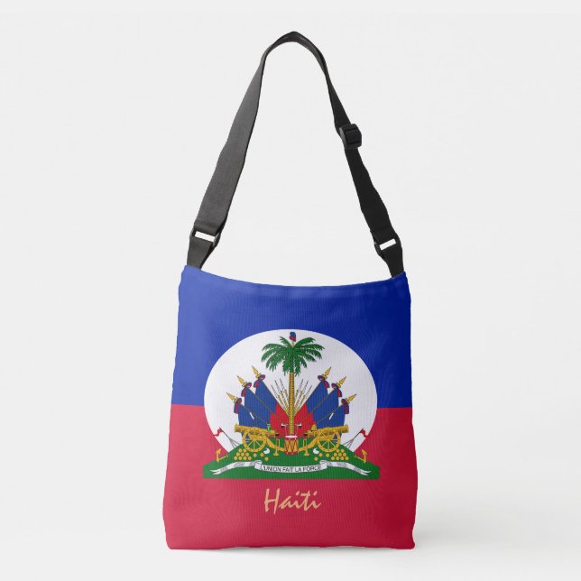 Bolsa Ajustável Moda Haitiana Flag & Haiti, compro/esportes (Frente)