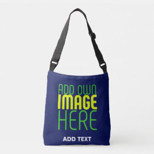 BOLSA AJUSTÁVEL MODELO DE TEXTO DE IMAGEM AZUL DE MARINHO CUTE EDI