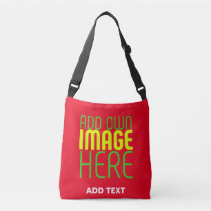 BOLSA AJUSTÁVEL MODELO DE TEXTO DE IMAGEM VERMELHA MODERNA EDITÁVE