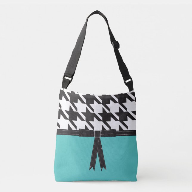 Bolsa Ajustável Modern Houndstooth (Frente)