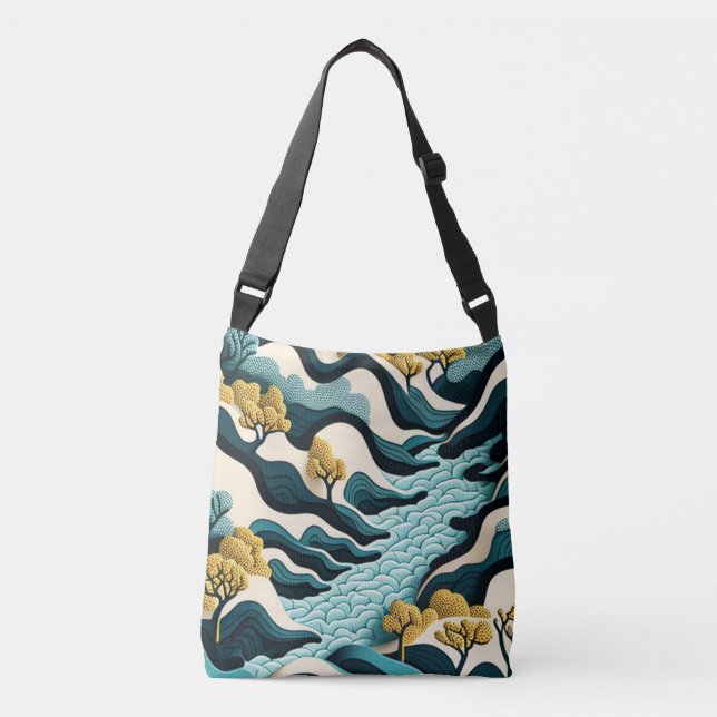 Bolsa Ajustável Modern Landscape (Frente)