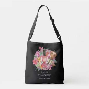 Bolsa Ajustável Moderna Cor de Água Rosa Maquieira Artista Girly C