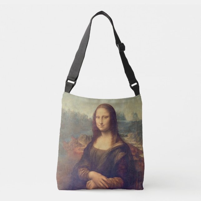 Bolsa Ajustável Mona Lisa por Leonardo da Vinci (Frente)