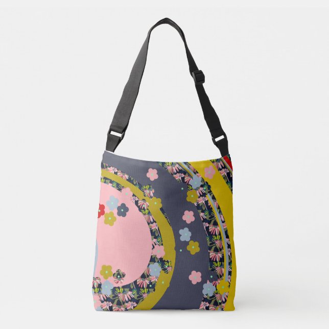 Bolsa Ajustável Monjii art Floral Bag (Frente)