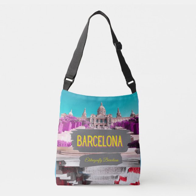Bolsa Ajustável Monjuic, estilo Barcelona, saco-design 2 (Frente)