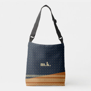 Bolsa Ajustável Monogram Japanese Tortoise and Diamond