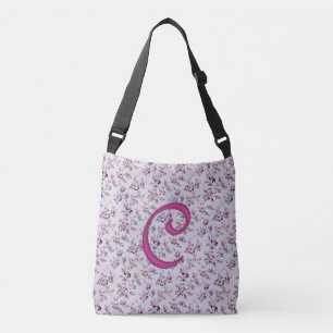 Bolsa Ajustável Monograma de luxo floral C