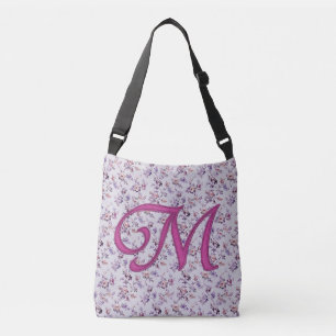 Bolsa Ajustável Monograma de luxo floral M