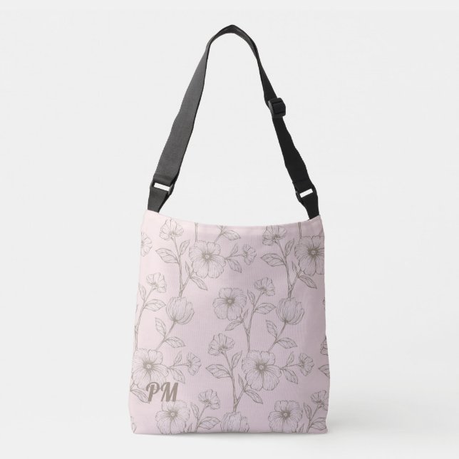 Bolsa Ajustável Monograma Personalizada  (Frente)