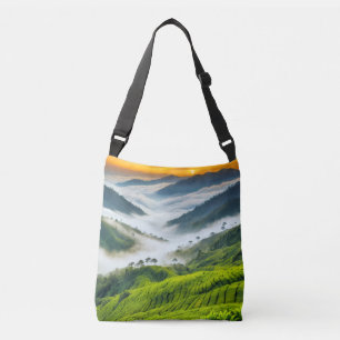 Bolsa Ajustável Montanhas Natureza Ao Ar Livre Paisagem Calma Pací