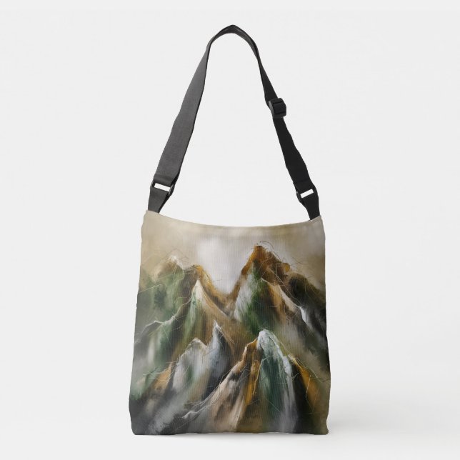 Bolsa Ajustável Montanhas Pintadas (Frente)