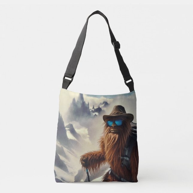Bolsa Ajustável Montanhas Sasquatch Hiking (Frente)