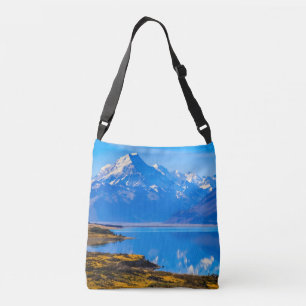 Bolsa Ajustável Monte Cook sobre o lago Pukaki, NZ