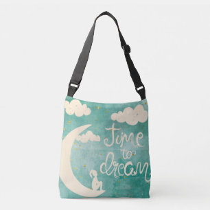 Bolsa Ajustável Moon Clouds Inspirando Cotação de Sonho