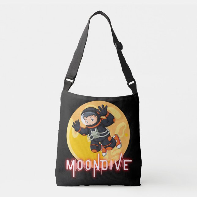BOLSA AJUSTÁVEL MOONDIVE - ASTRONAUTA ESPACIAL (Frente)