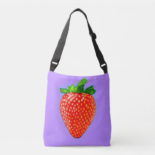 Bolsa Ajustável Morango Suicida no Estilo de Arte Pop