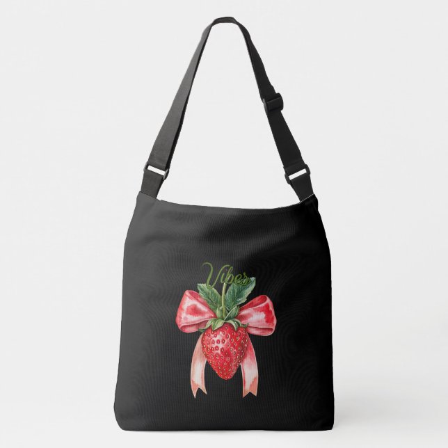 Bolsa Ajustável Morango Víbias de Verão (Frente)