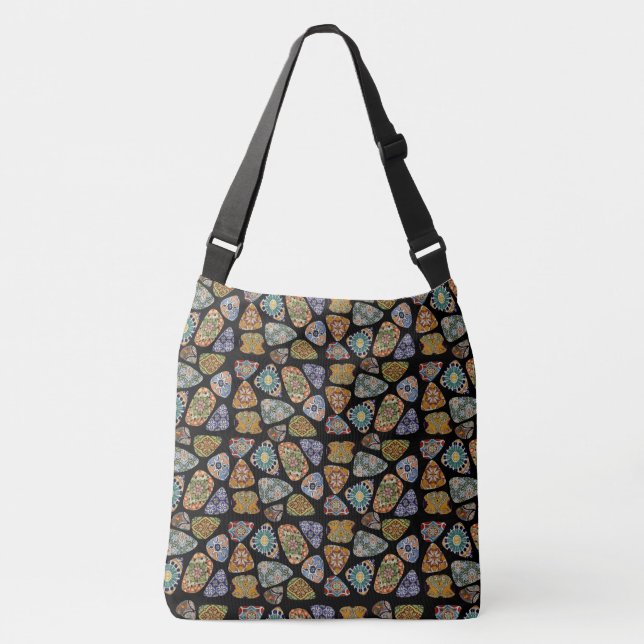 Bolsa Ajustável Mosaico Azulejo Espanhol e Mexicano (Frente)