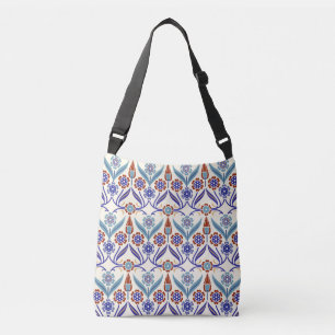 Bolsa Ajustável Mosaico Turco: Padrão Colorido Invisível