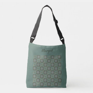 Bolsa Ajustável Moss Green Batik Impressão 