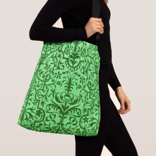 Bolsa Ajustável Motif vitoriano em verde