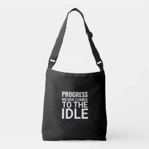 Bolsa Ajustável Motivação Negra - Trabalho e Inspiração em Gym