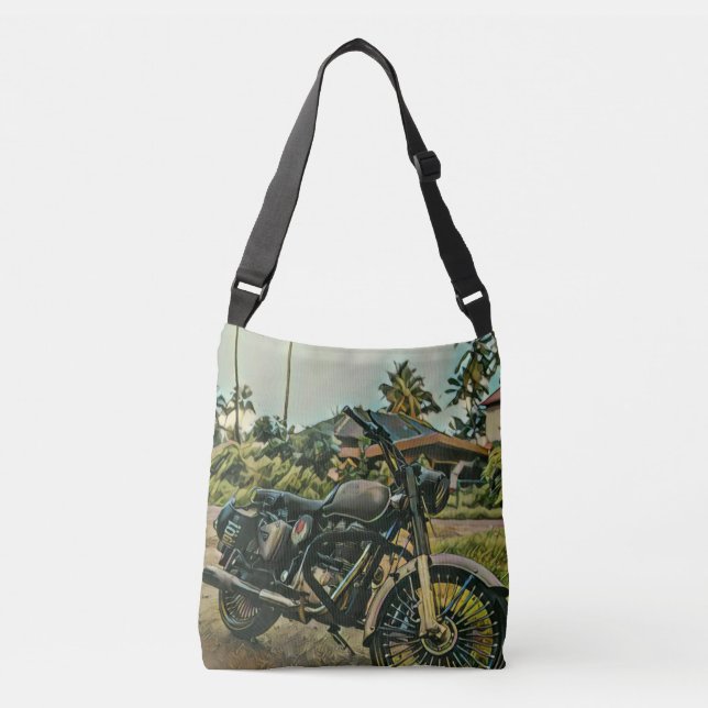 Bolsa Ajustável Motorcycle lover gift (Frente)