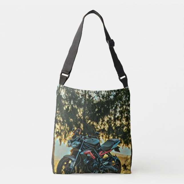 Bolsa Ajustável Motorcycles gift (Frente)