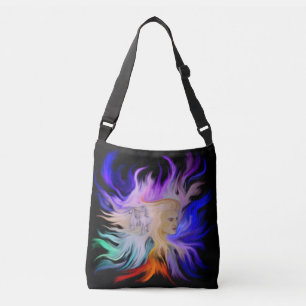 Bolsa Ajustável Mulher com Cavalo