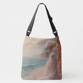 Bolsa Ajustável Mulher etérea na praia de Dreamy