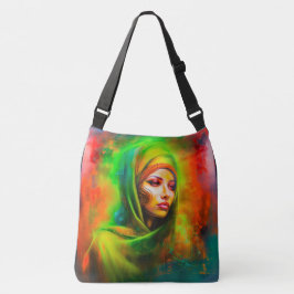 Bolsa Ajustável Mulher mística em cores neonárias