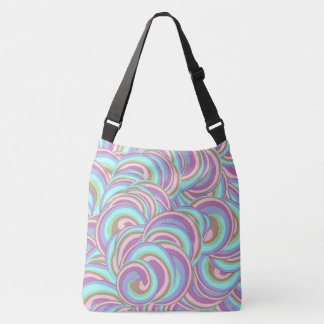 Bolsa Ajustável Multicolor Swirls Pattern
