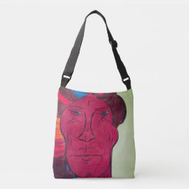 Bolsa Ajustável Multiracial Art Crossbody Bag