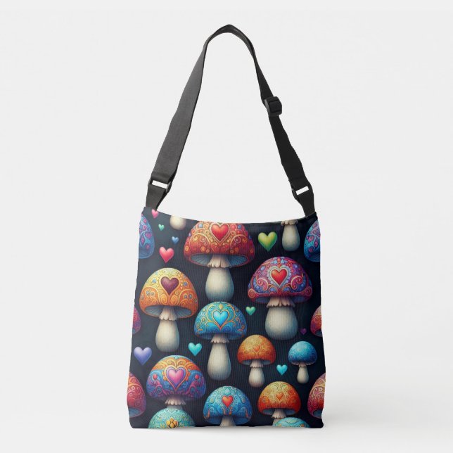 Bolsa Ajustável Mushroom Love (Frente)