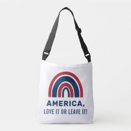 Bolsa Ajustável Na moda Patriótico Americano Arco-Íris Americano 4