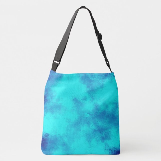 Bolsa Ajustável Na moda Tempestade efeito da nuvem azul (Verso)