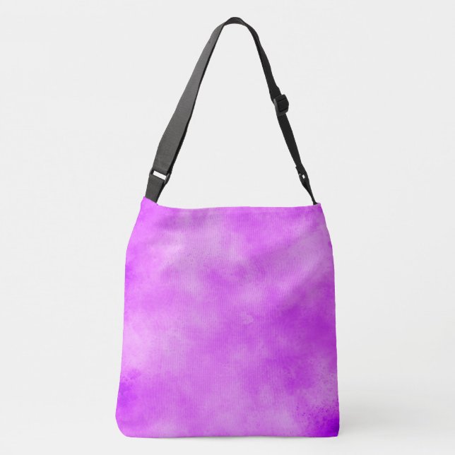 Bolsa Ajustável Na moda Tempestade efeito de nuvem roxo (Verso)