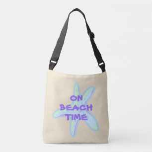Bolsa Ajustável Na Praia, Starfish Crossbody Bag